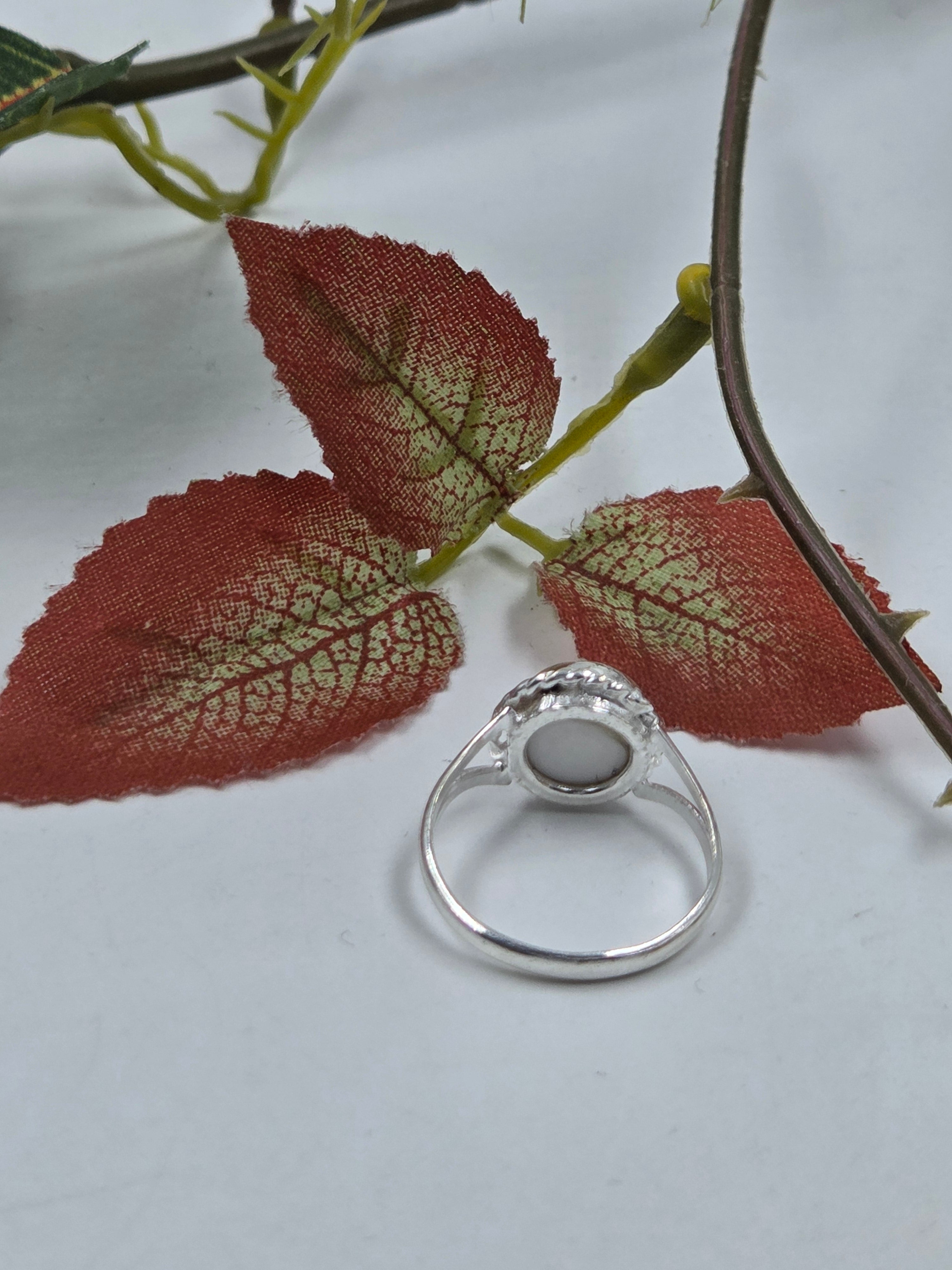 Freshwater Pearl Ring in Sterling Silver