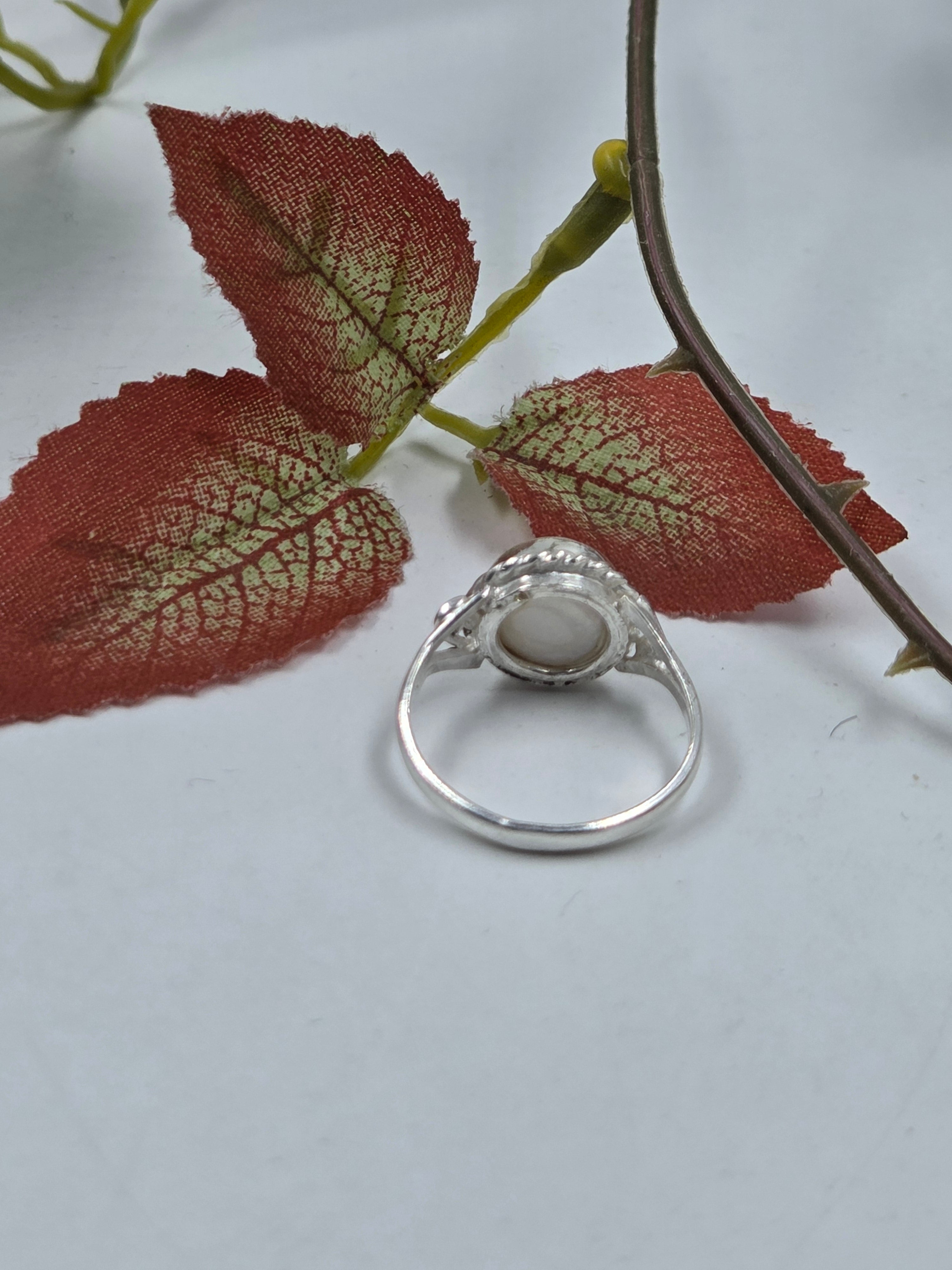 Everyday Freshwater Pearl Ring in Sterling Silver
