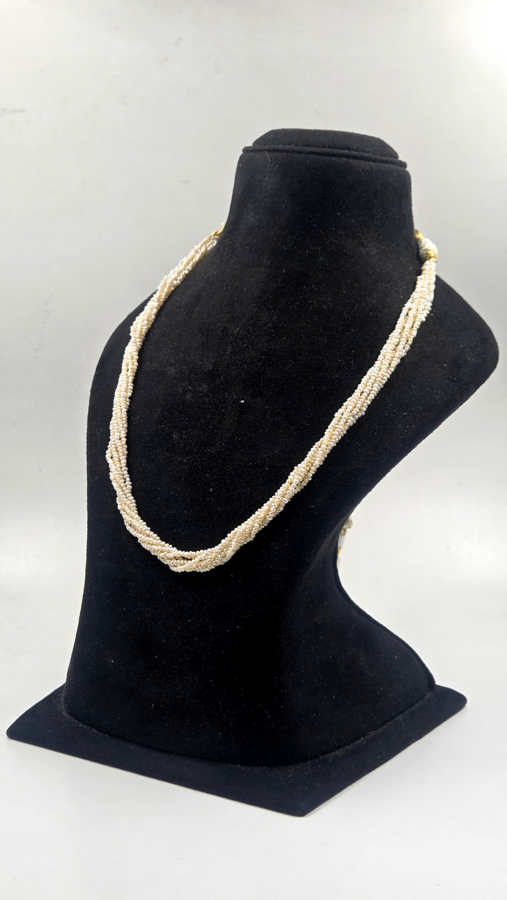 Freshwater Pearl 6-Line Sarafa Style Necklace