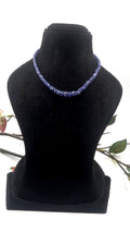 Real Tanzanite Necklace with Sterling Silver Lock – 23.60g