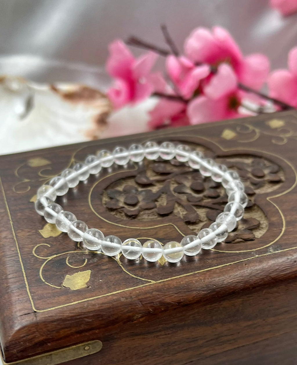 Genuine Crystal Bracelet (Elastic)