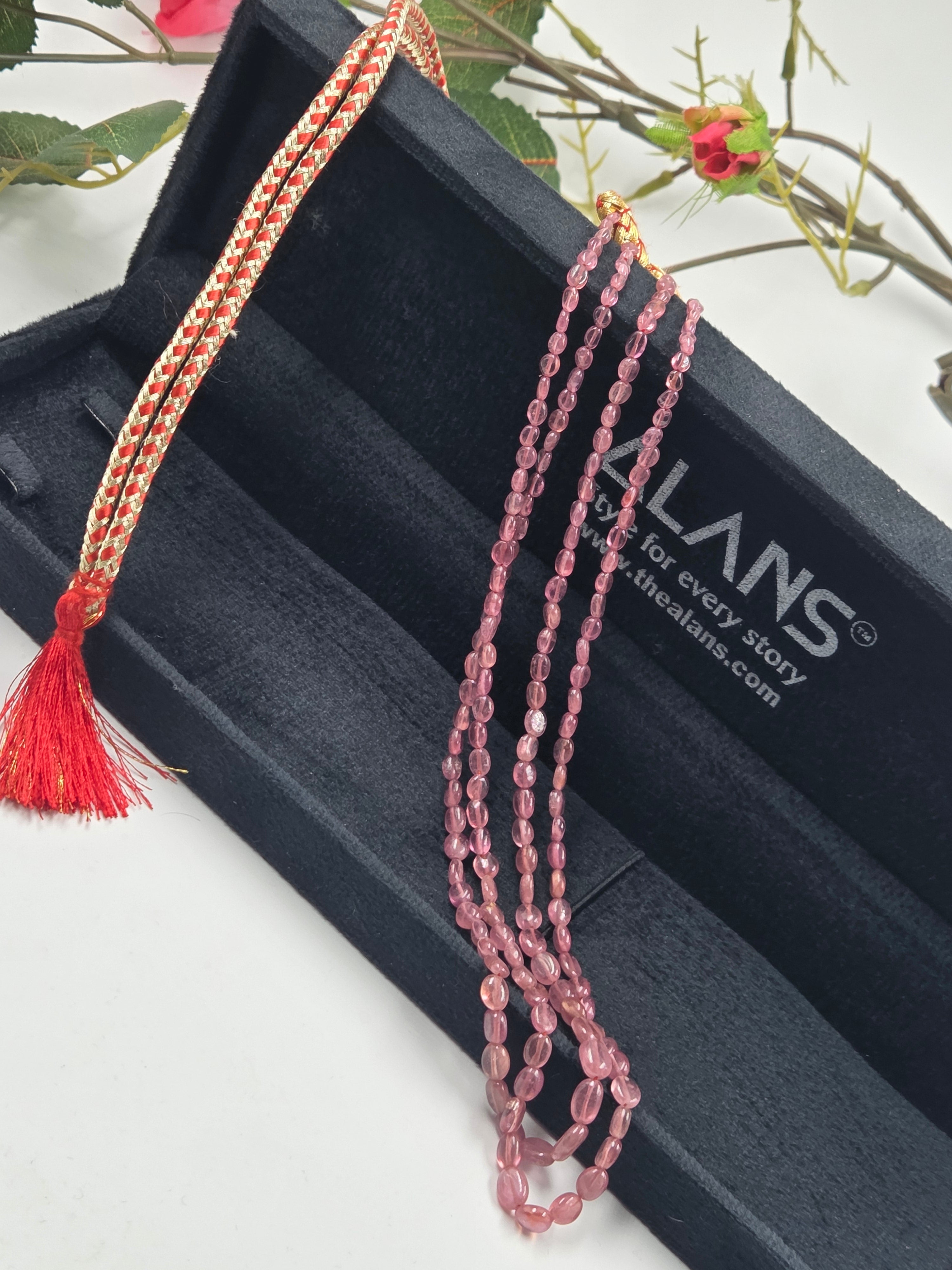 GF Ruby Dual-Line Necklace