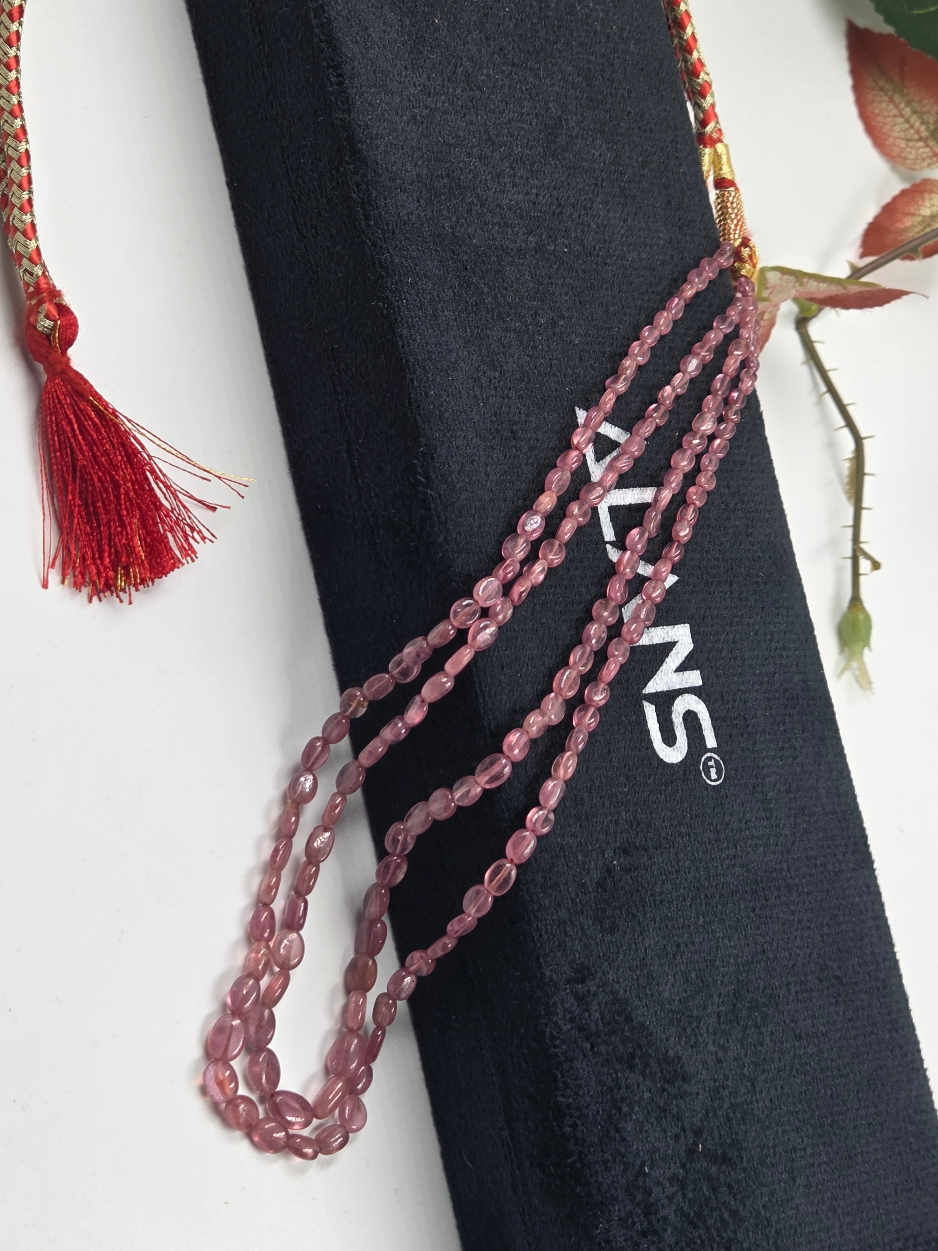 GF Ruby Dual-Line Necklace