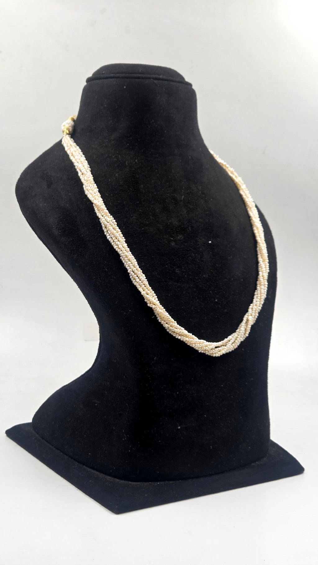 Freshwater Pearl 6-Line Sarafa Style Necklace