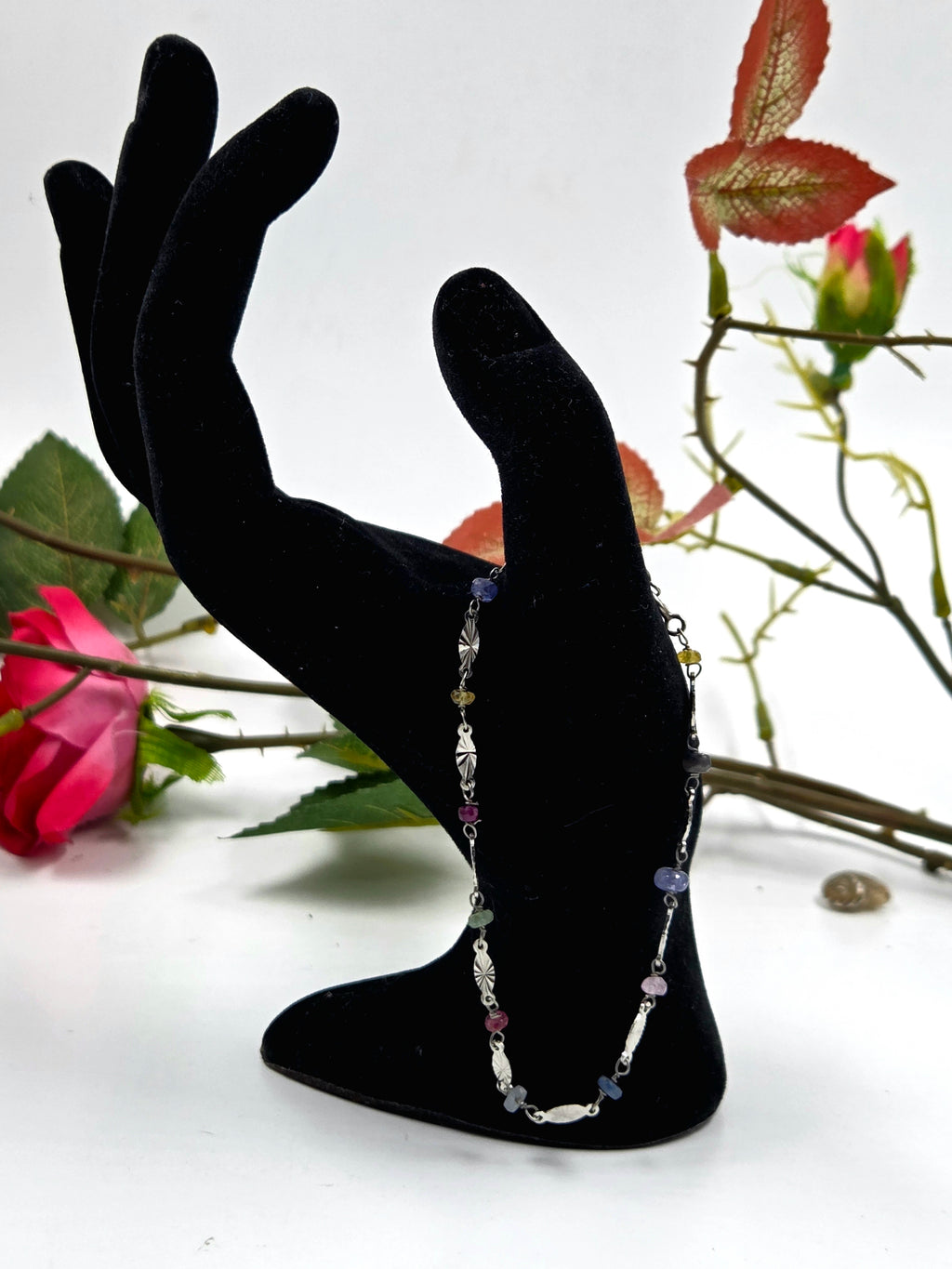 GF Sapphire Bracelet in Sterling Silve