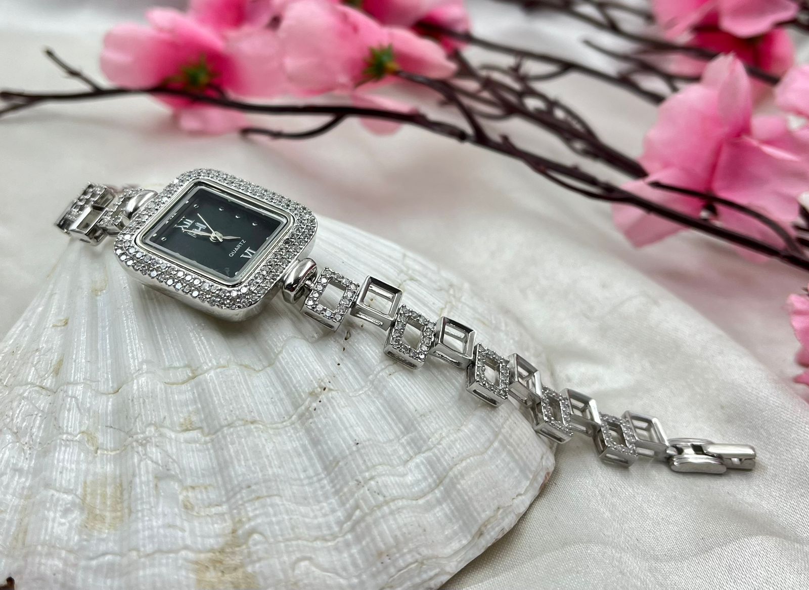 Sterling Silver Bracelet Watch