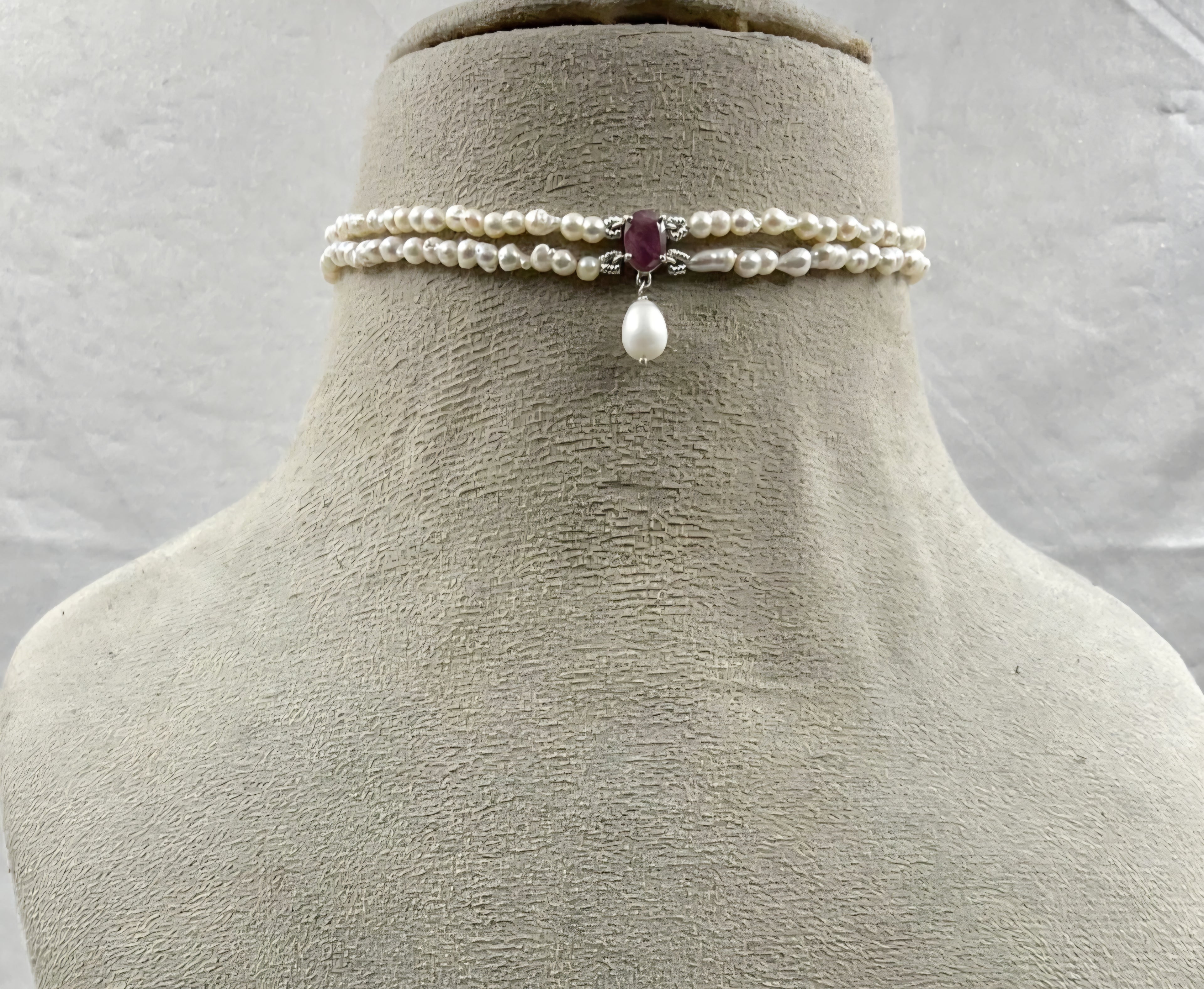 Ruby Radiance Choker Set