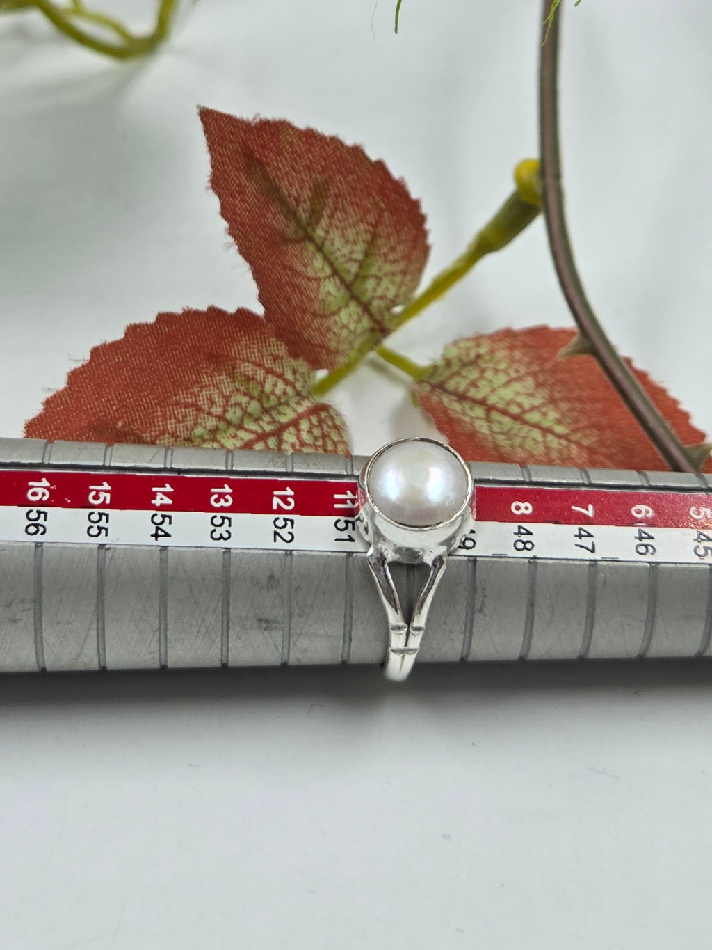 Pearl Highlight Ring in Sterling Silver