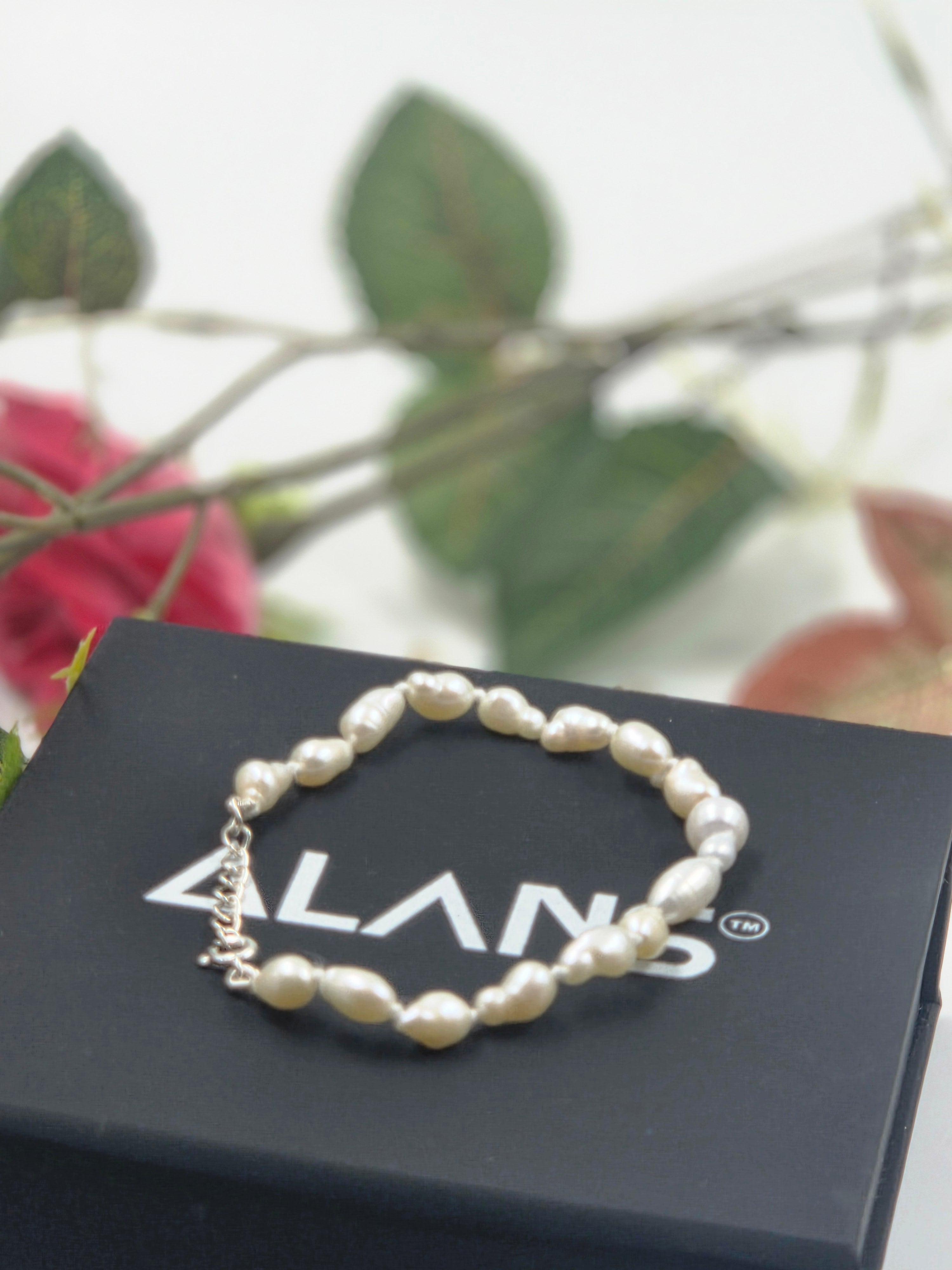 Pearl Whisper Sterling Silver Bracelet