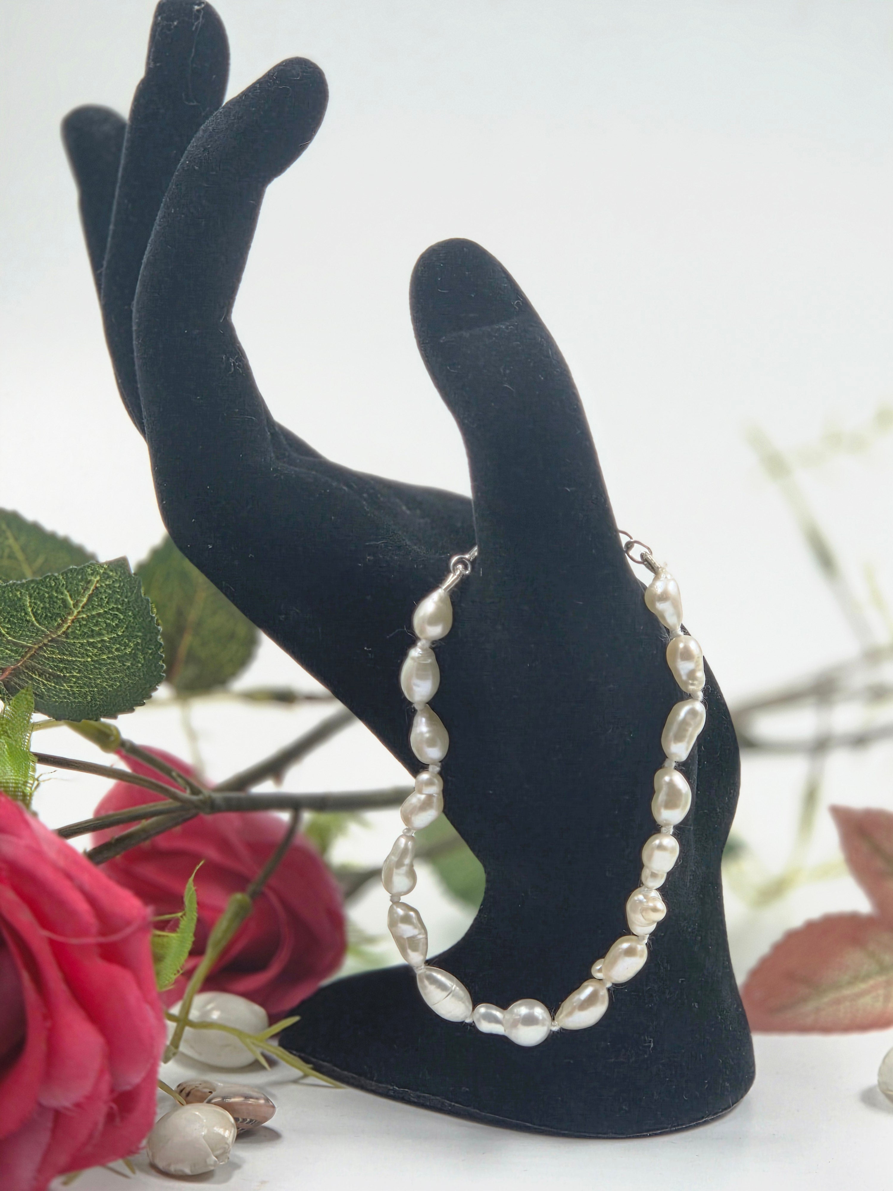 Pearl Whisper Sterling Silver Bracelet