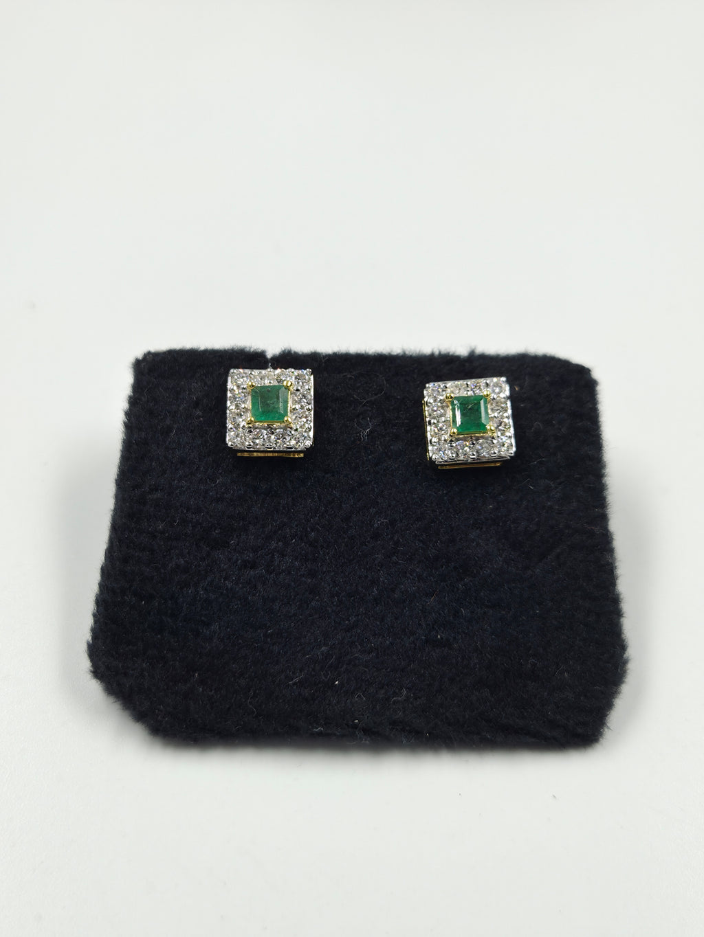 Emerald & Diamond Radiance Earrings