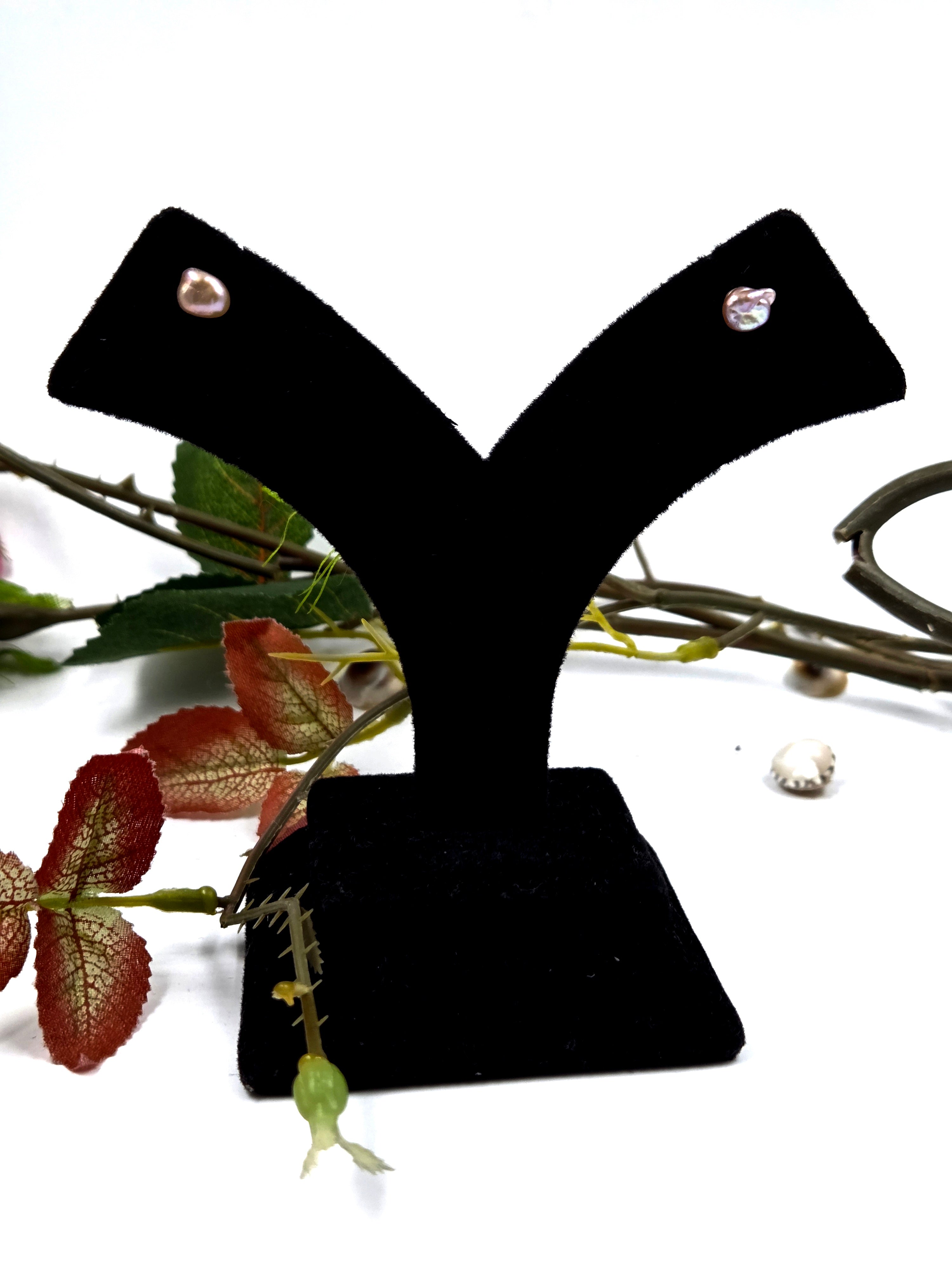 Irregular Shape Freshwater Pearl Necklace Set