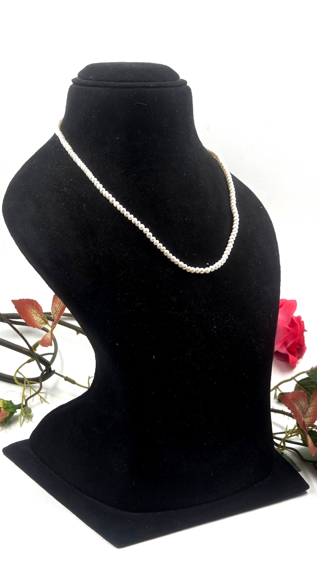 Freshwater Pearl Necklace with Sterling Silver Lock