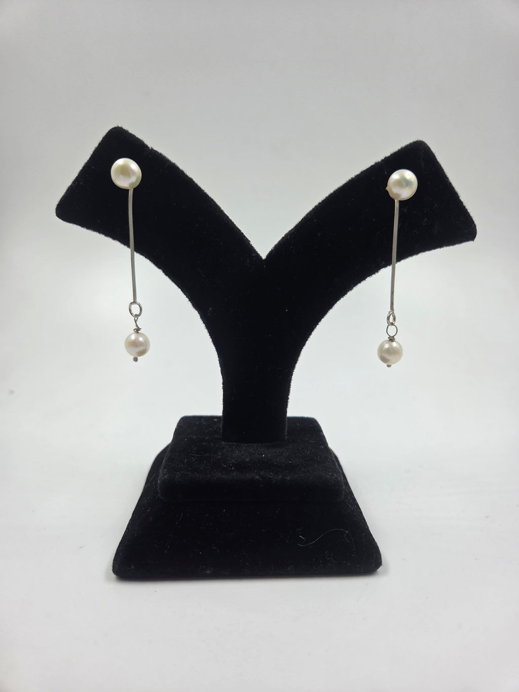 Freshwater Pearl Dual-Style Sterling Silver Earrings