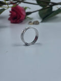 Silver Trine Ring