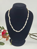 Baroque Freshwater Pearl Necklace with Sterling Silver