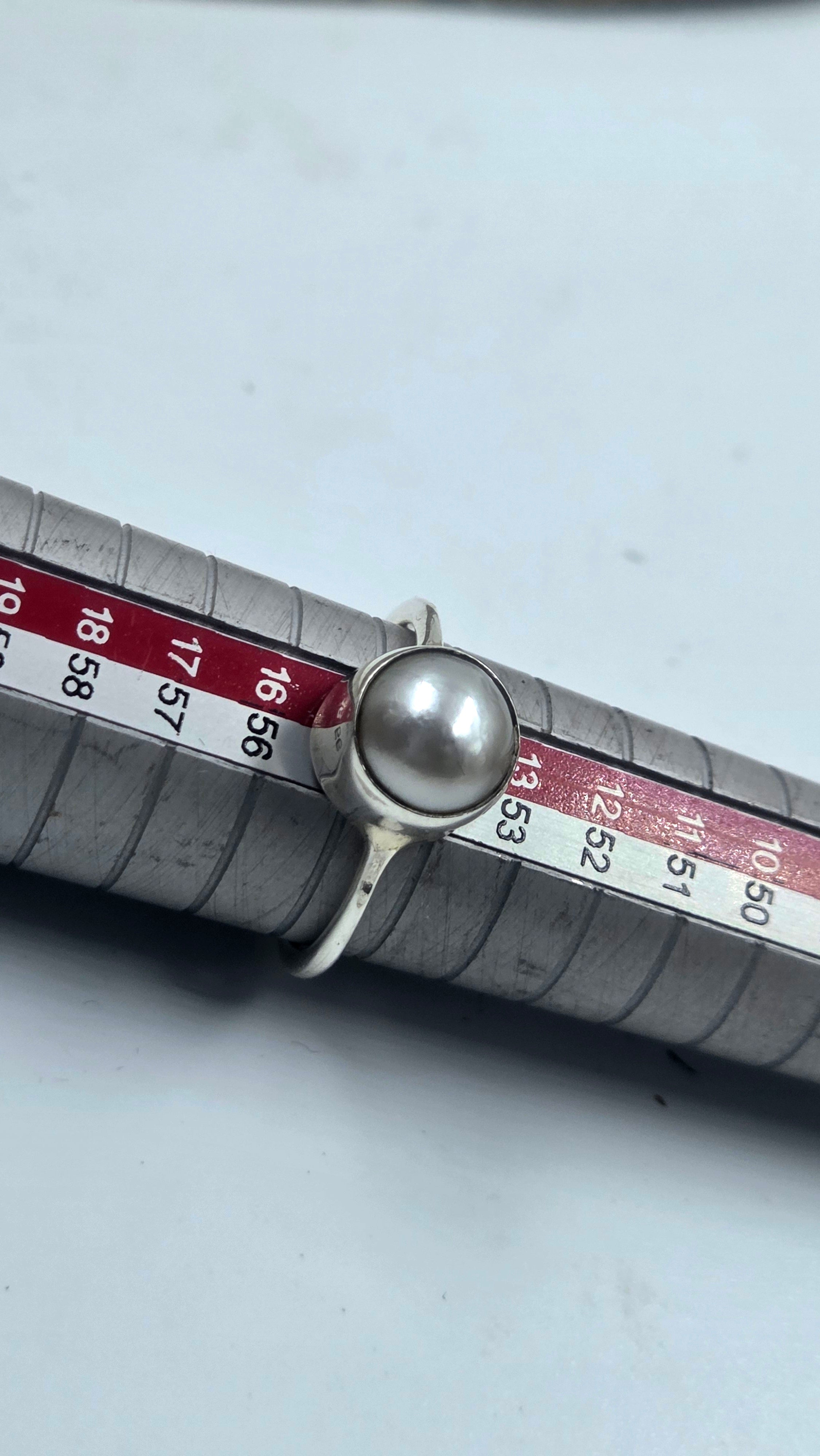 South Sea Pearl Ring in 92.5 Sterling Silver