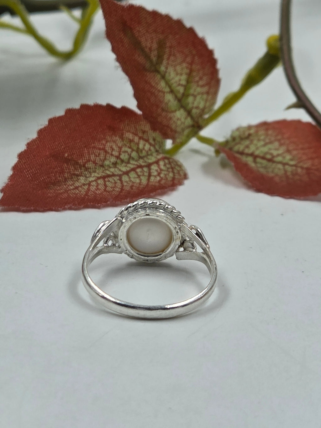 Classic Freshwater Pearl Ring in Sterling Silver
