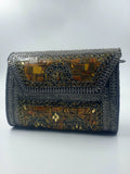 Mosaic Metal Art Clutch