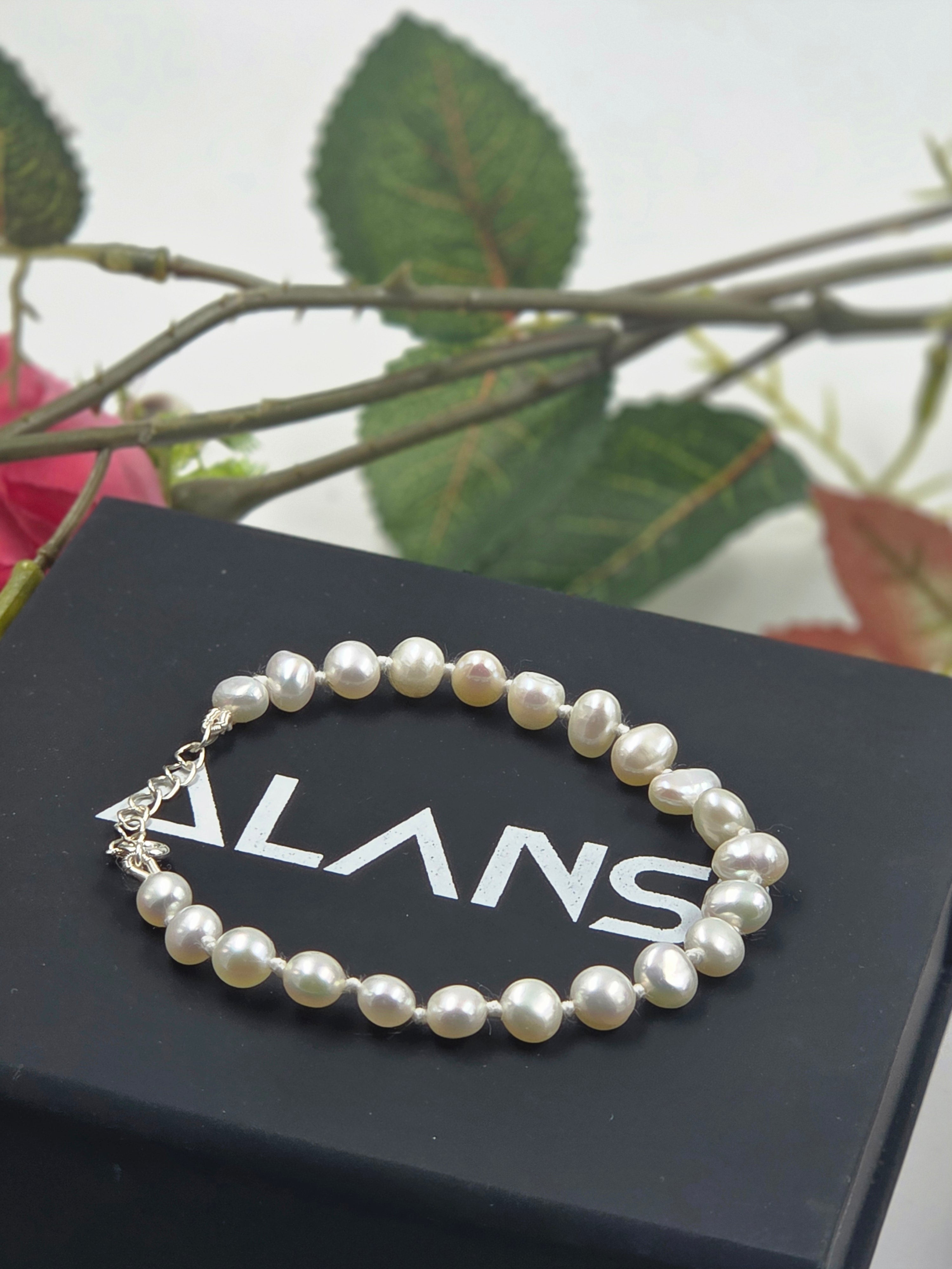 Pearl Whisper Sterling Silver Bracelet