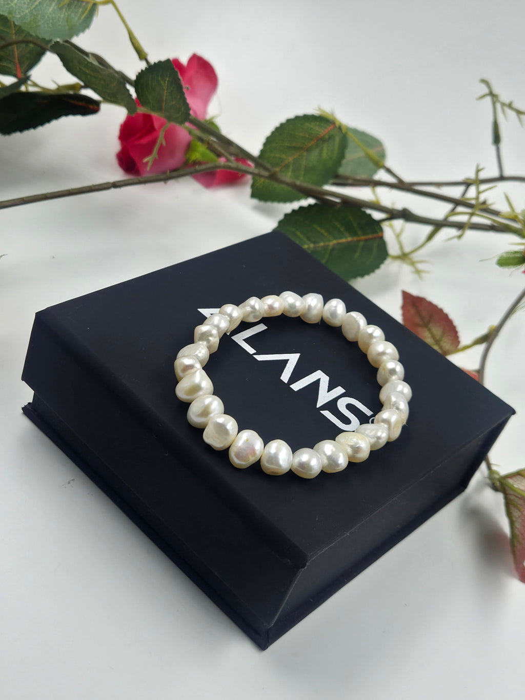 Freshwater Pearl Elastic Bracelet
