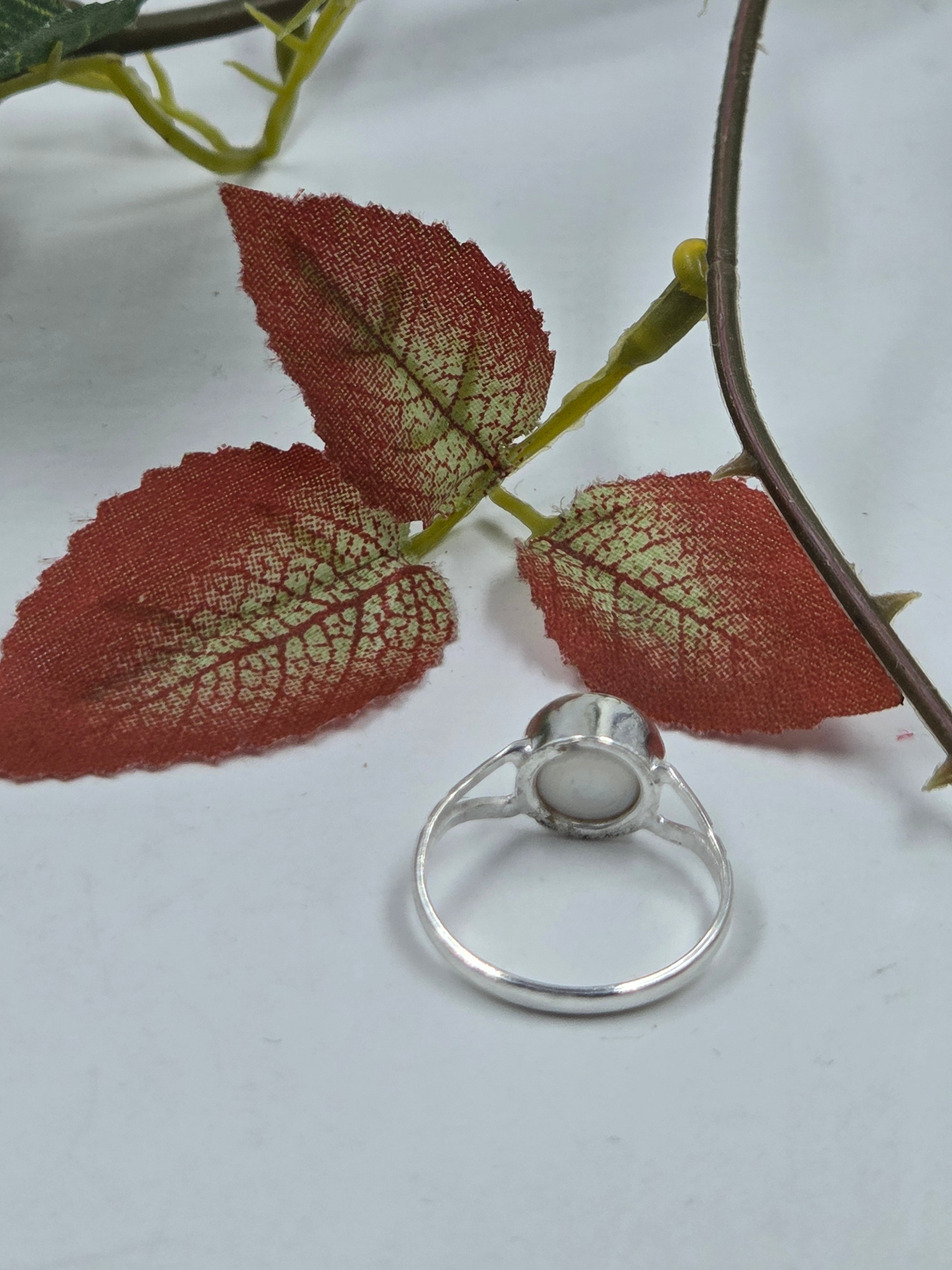 Pearl Highlight Ring in Sterling Silver