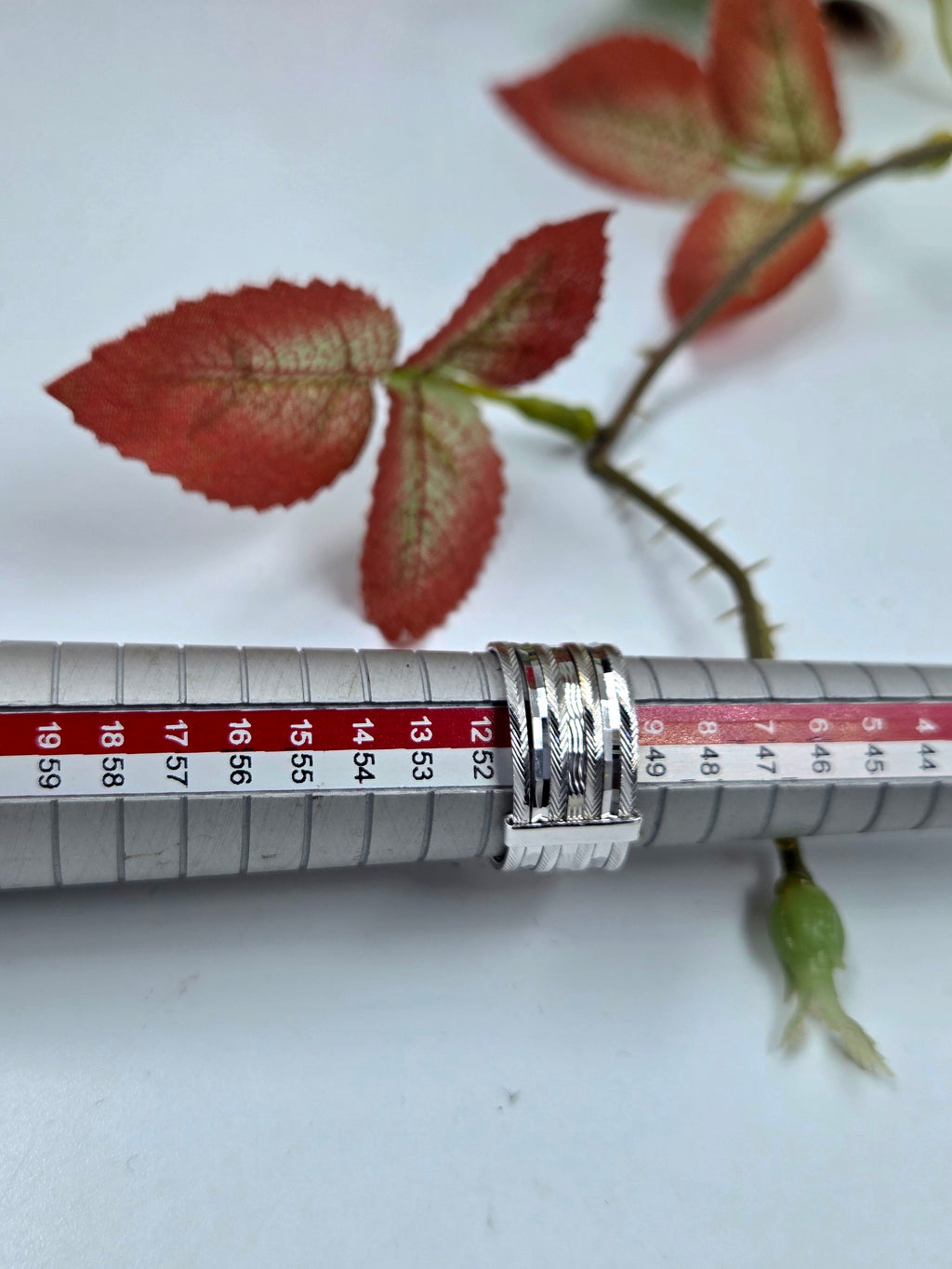 Sterling Silver Ring – Wave Band Design