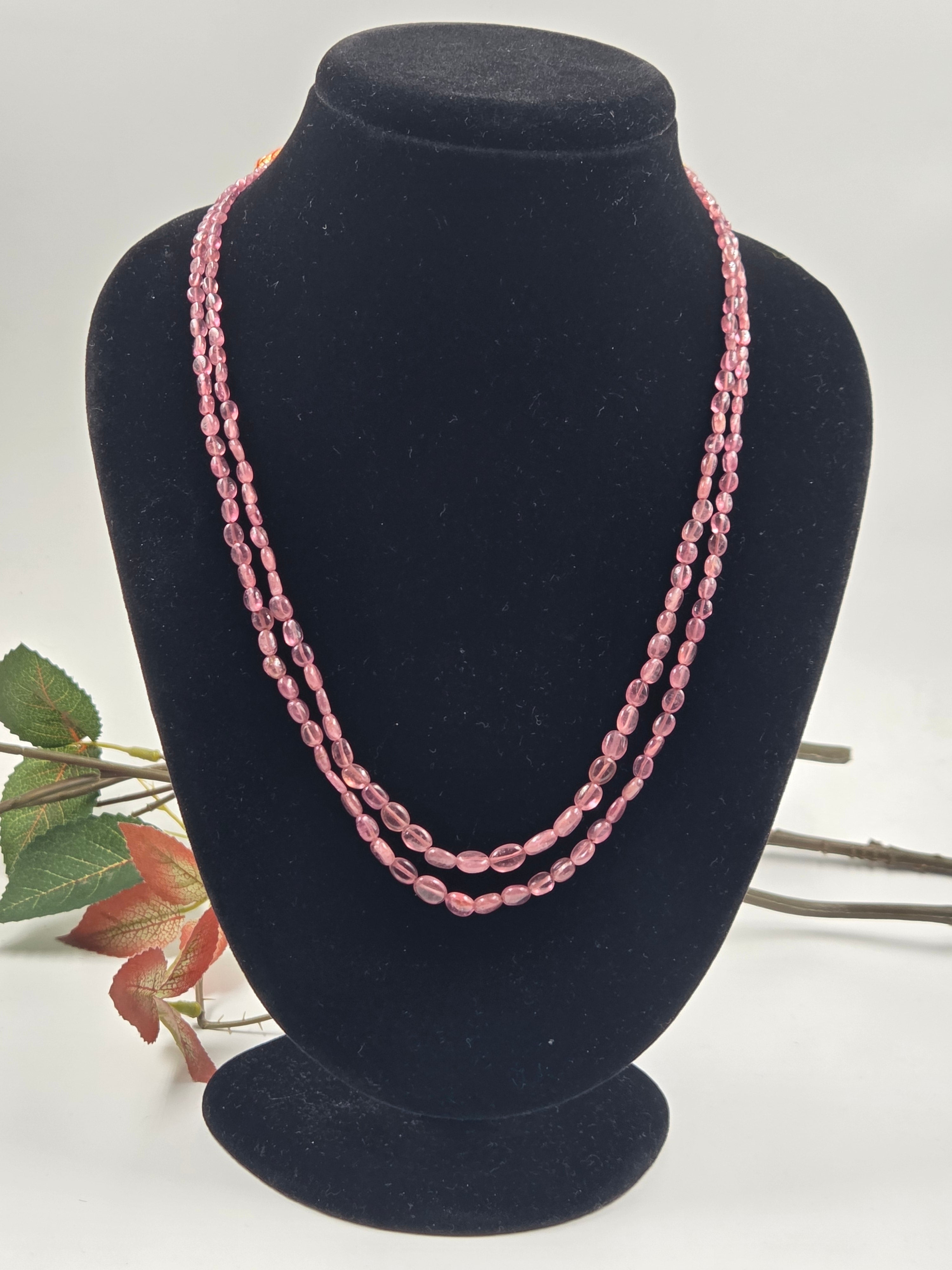 GF Ruby Dual-Line Necklace