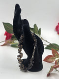 Smoky Quartz Statement Bracelet in Sterling Silver