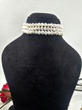 3-Line Freshwater Pearl Choker