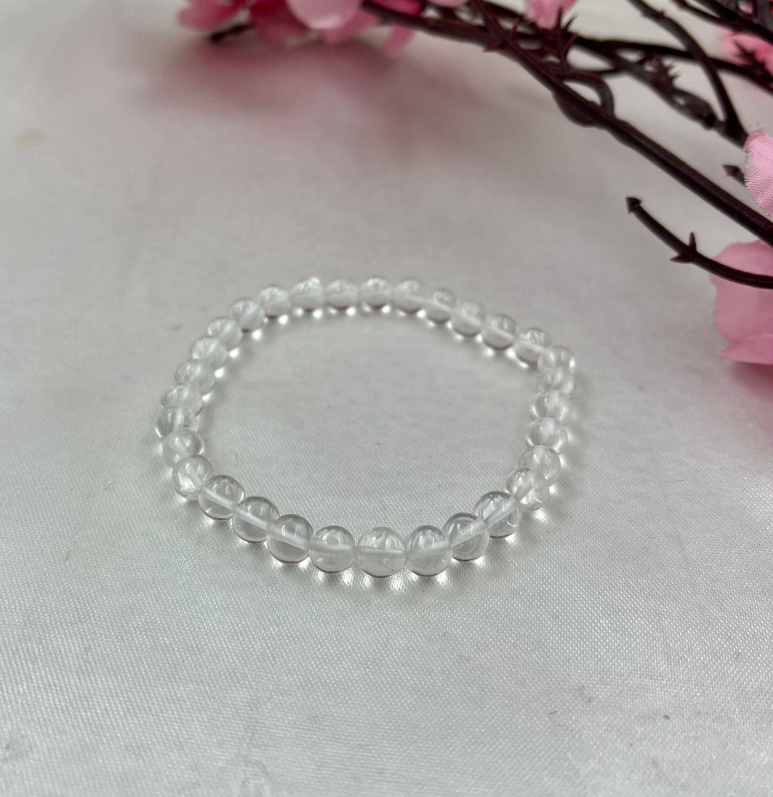 Genuine Crystal Bracelet (Elastic)