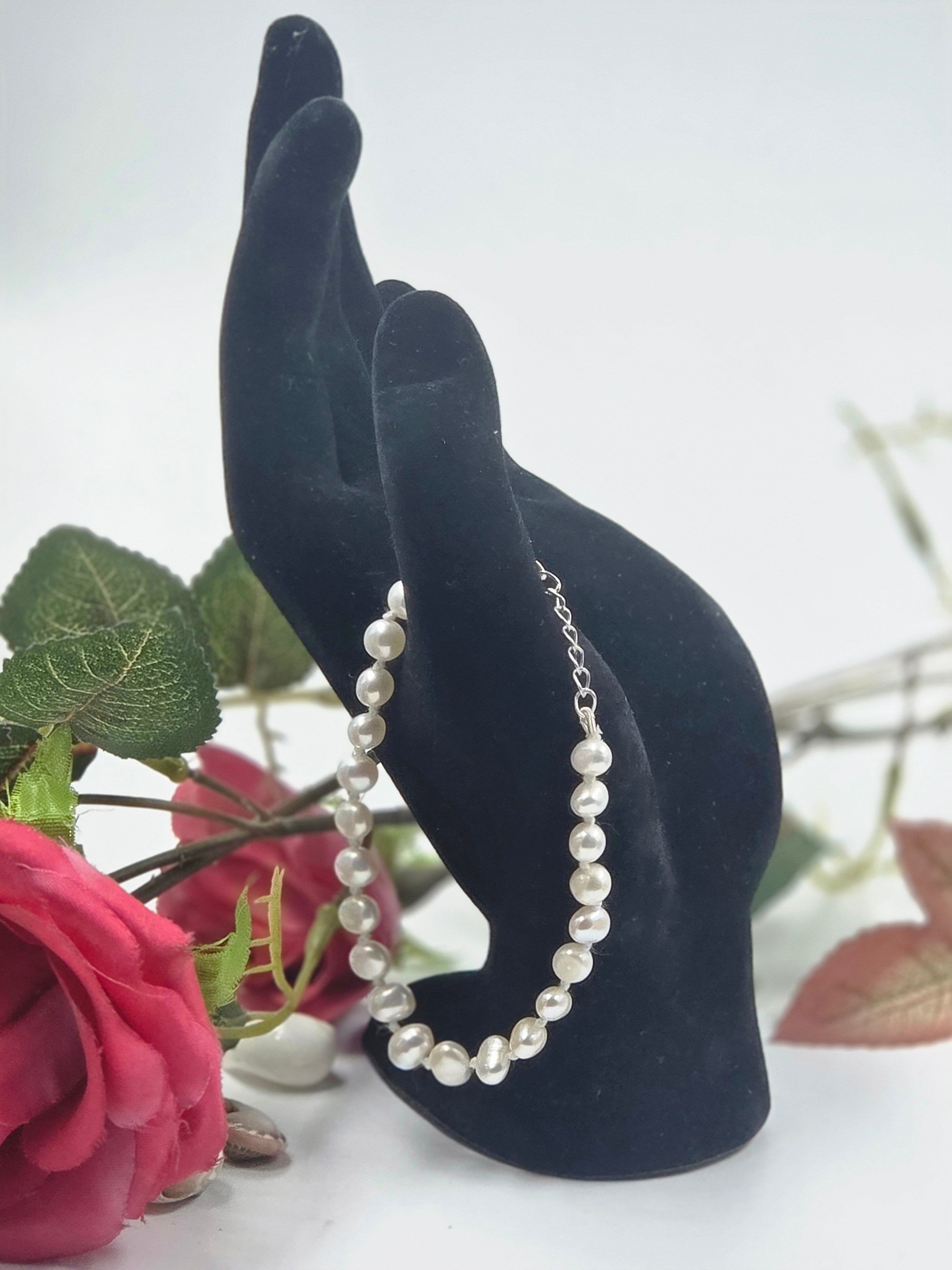 Pearl Whisper Sterling Silver Bracelet