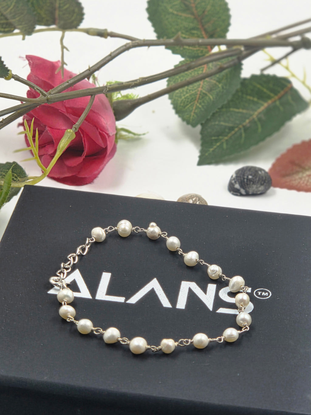 Pearl Glow Sterling Silver Bracelet