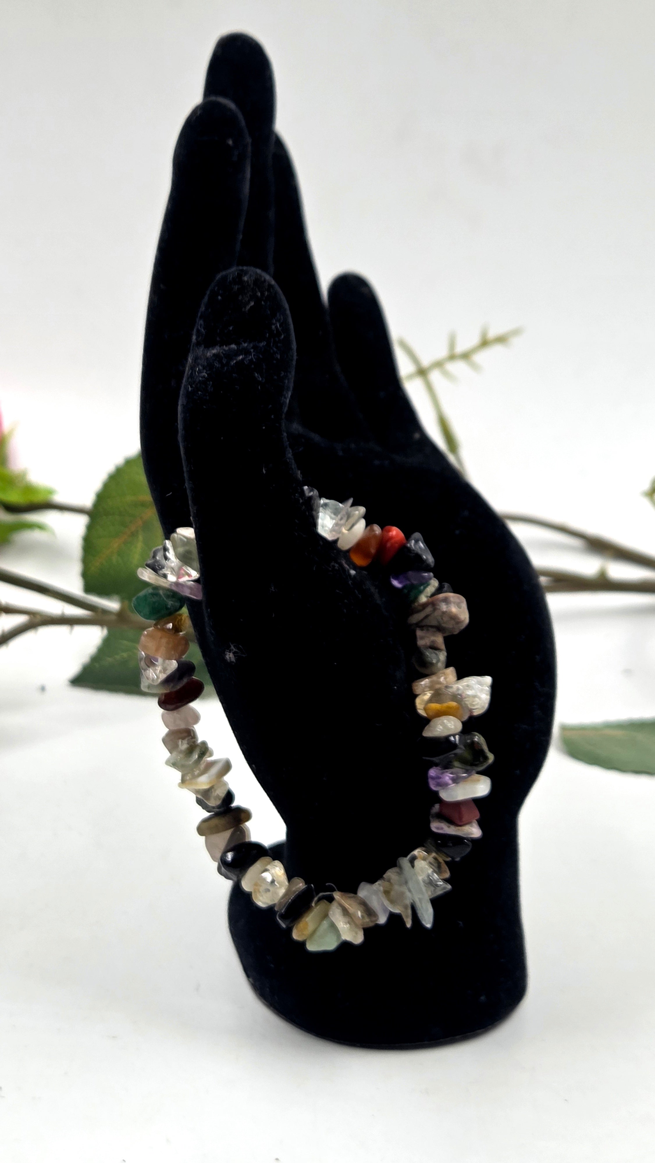 Mixed Semi-Precious Beads Bracelet